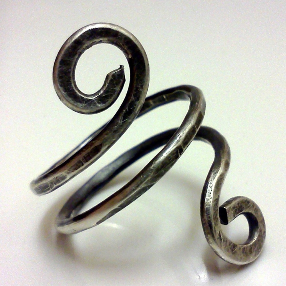 HAND MADE RINGS | OOAK Copper pinkie ring - Picture 3 of 7